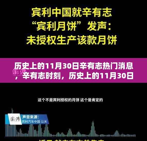 历史上的11月30日,辛有志时刻的热门瞬间回顾