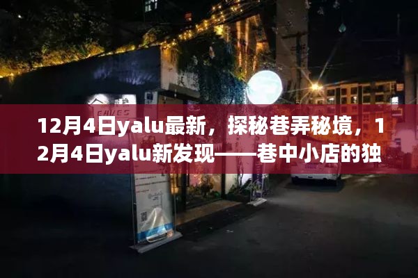 揭秘巷弄秘境,探寻巷中小店独特风情——最新Yalu发现(日期,12月4日)