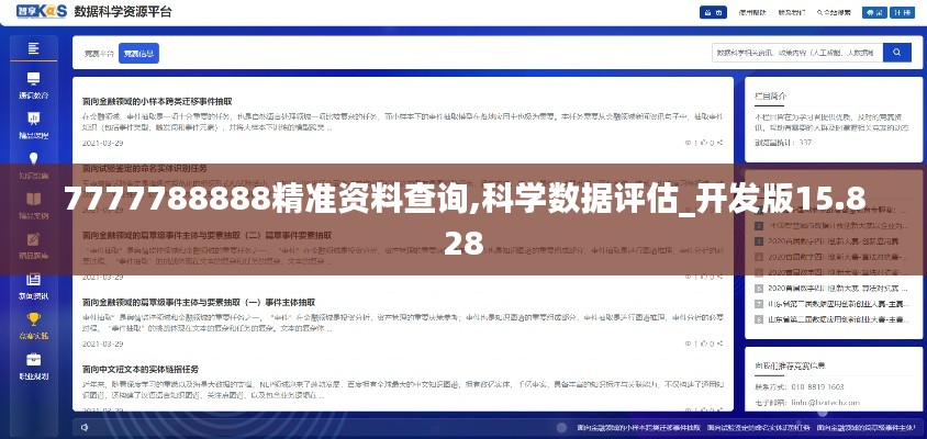 7777788888精准资料查询,科学数据评估_开发版15.828