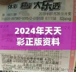 2024年天天彩正版资料：彩票投资的智慧结晶