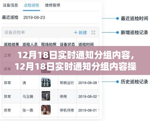 12月18日实时通知分组内容操作指南详解,从入门到精通