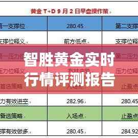 智胜黄金实时行情评测报告,产品特性深度解析、用户体验与目标用户群体分析全解析