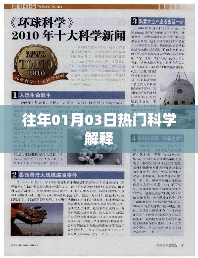 揭秘科学热点,历年一月三日热门科学解析
