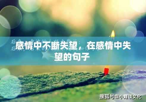 感情中不断失望，在感情中失望的句子 