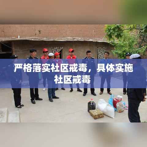 严格落实社区戒毒,具体实施社区戒毒