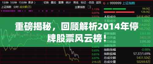 重磅揭秘,回顾解析2014年停牌股票风云榜!