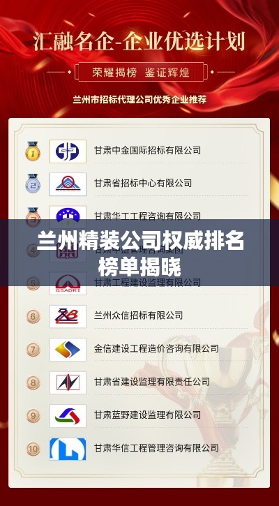 兰州精装公司权威排名榜单揭晓